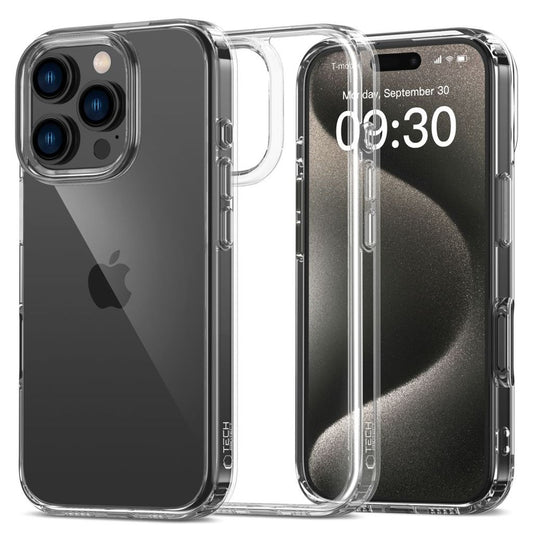 Tech-Protect FlexAir Hybrid skal för iPhone 16 Pro - transparent