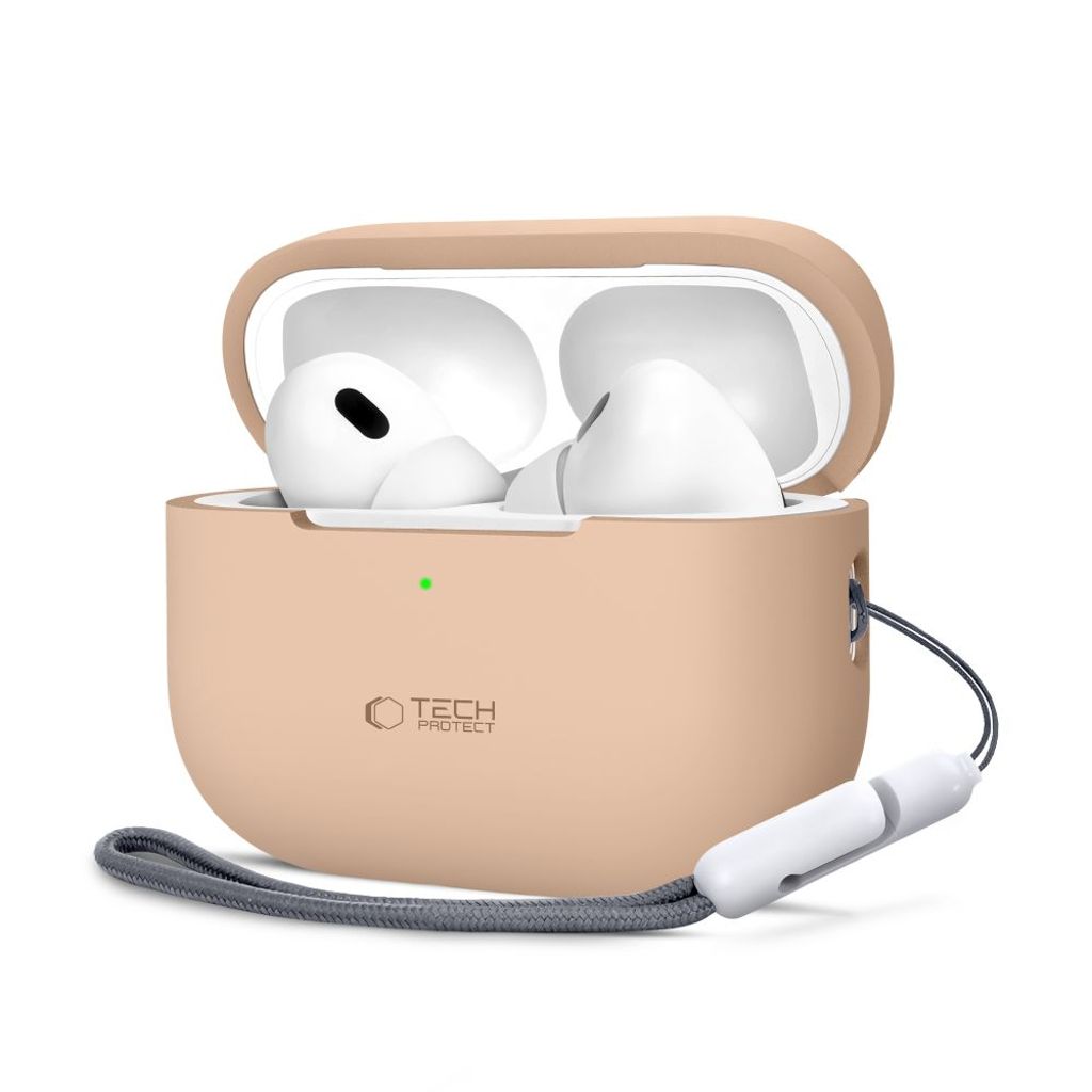 Tech-Protect Silicone Case for AirPods Pro 1 / 2 - Beige