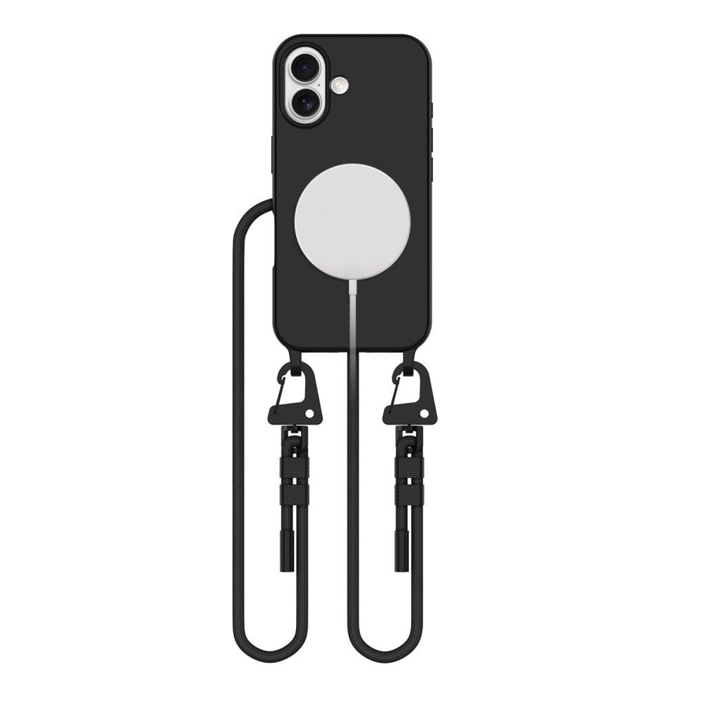 Tech-Protect MagNecklace MagSafe skal för iPhone 16 - svart