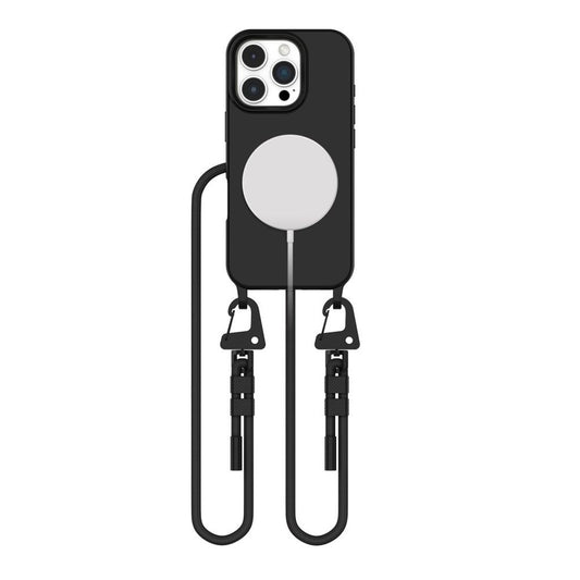 Tech-Protect MagNecklace MagSafe skal för iPhone 16 Pro Max - svart