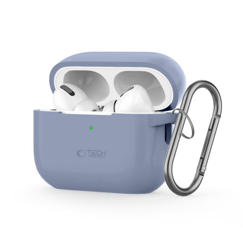 Tech-Protect Silicone Hook Case for AirPods Pro 1 / 2 - Blue