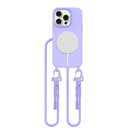 Tech-Protect MagNecklace MagSafe skal för iPhone 15 Pro - Lavender