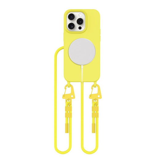 Tech-Protect MagNecklace MagSafe skal för iPhone 15 Pro - gul