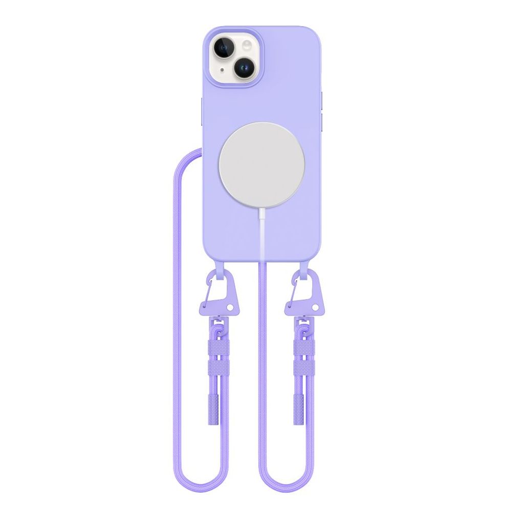 Tech-Protect MagNecklace MagSafe skal för iPhone 14 - Lavender