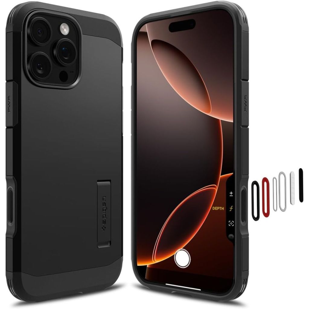 Spigen Tough Armor-skal MagSafe skal för iPhone 16 Pro Max - svart