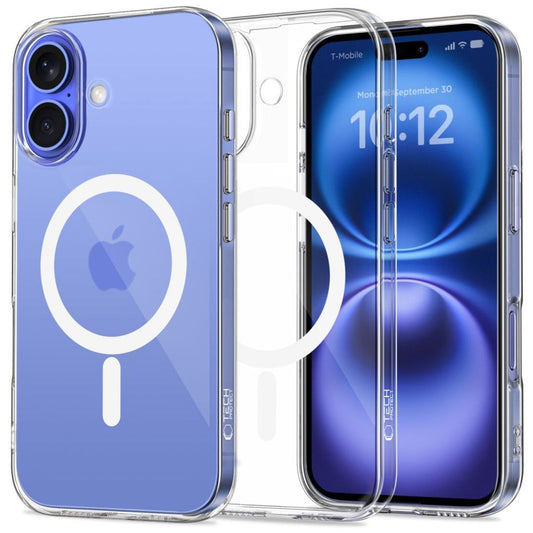 Tech-Protect FlexAir MagSafe skal för iPhone 16 - transparent