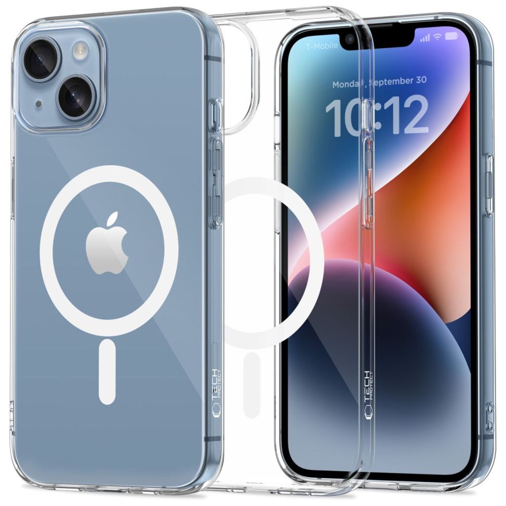 Tech-Protect FlexAir MagSafe skal för iPhone 13/14 - transparent