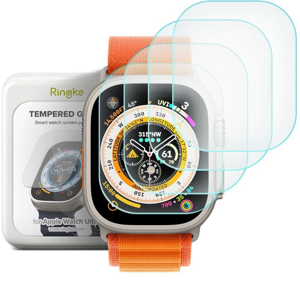 Ringke ID FC skärmskydd för Apple Watch Ultra 1/2 (49 mm), 2-pack