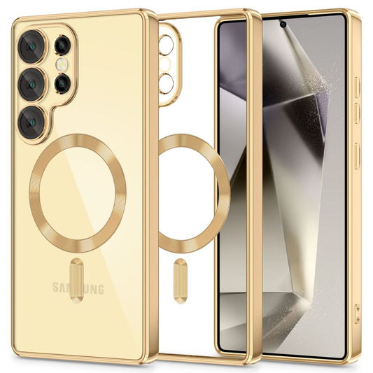 Tech-Protect MagFlex MagSafe skal för Samsung Galaxy S25 Ultra - transparent guld