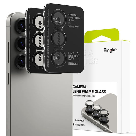 Ringke kameraskydd 2-pack linsskydd för Samsung Galaxy S25 Plus/Ultra