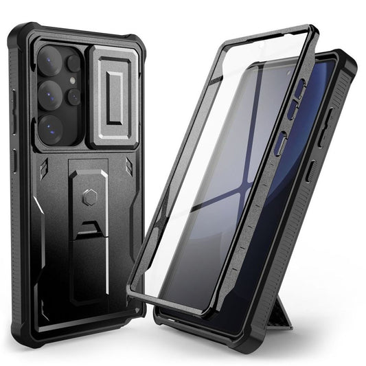 Tech-Protect Kevlar Cam+ skal för Samsung Galaxy S25 Ultra - svart