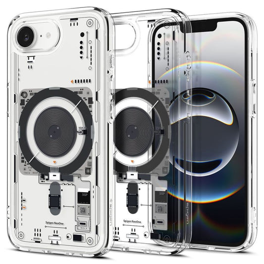 Spigen Ultra Hybrid MagSafe Neo One skal för iPhone 16e - transparent