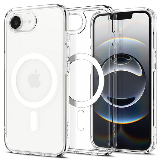 Spigen Ultra Hybrid MagSafe skal för iPhone 16e - transparent