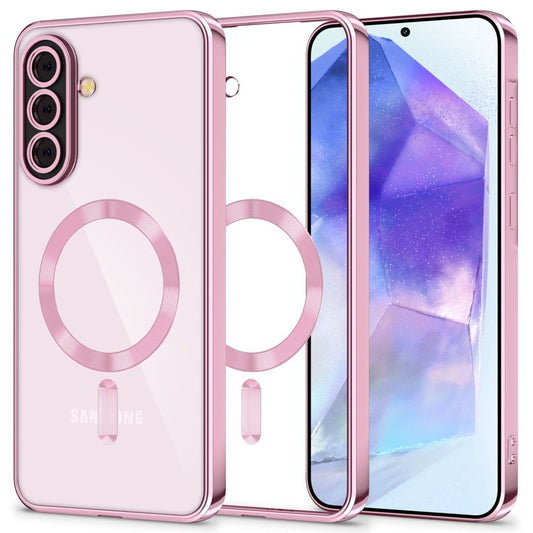 Tech-Protect MagFlex MagSafe skal för Samsung Galaxy A56 5G - transparent rosa