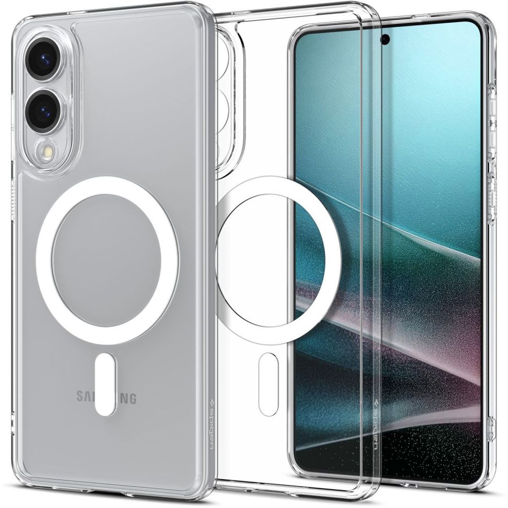 Spigen Ultra Hybrid MagSafe skal för Samsung Galaxy S25 Edge - transparent