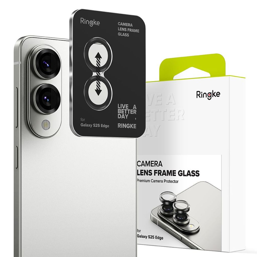 Tech-Protect Quick Set+ linsskydd för Samsung Galaxy S25 Edge
