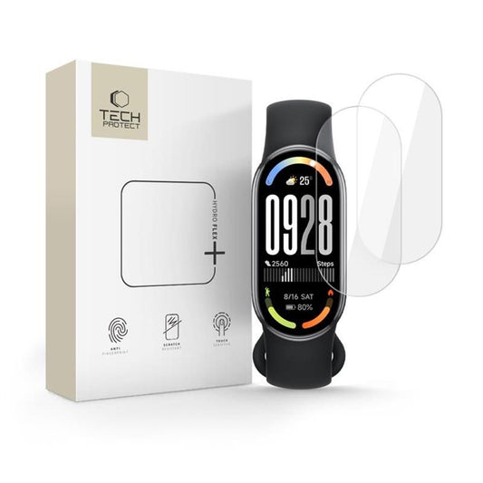 Tech-Protect Gydro Flex+ 2pcs Xiaomi Smart Band 8/9/10/NFC skärmskydd