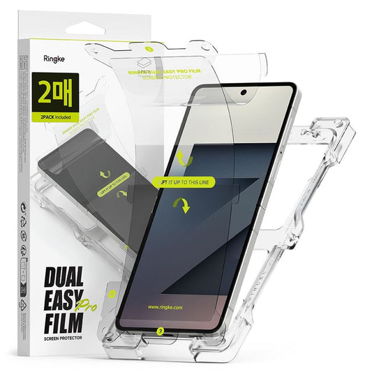 Ringke Dual Easy Pro 2-pack skärmskydd för Samsung Galaxy Z Flip 7