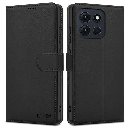 Tech-Protect plånboksfodral till Motorola Moto G86 5G – svart