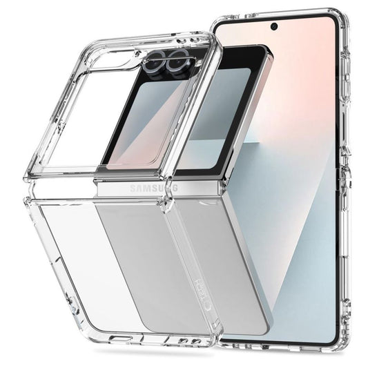 Tech-Protect FlexAir Hybrid skal för Samsung Galaxy Z Flip 6/7 FE - transparent