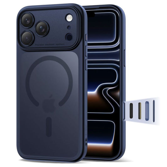 Tech-Protect Magpeak Magsafe CC skal för iPhone 17 Pro - Navy blå