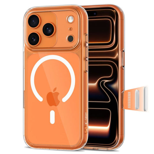 Tech-Protect Magpeak Magsafe CC skal för iPhone 17 Pro - transparent