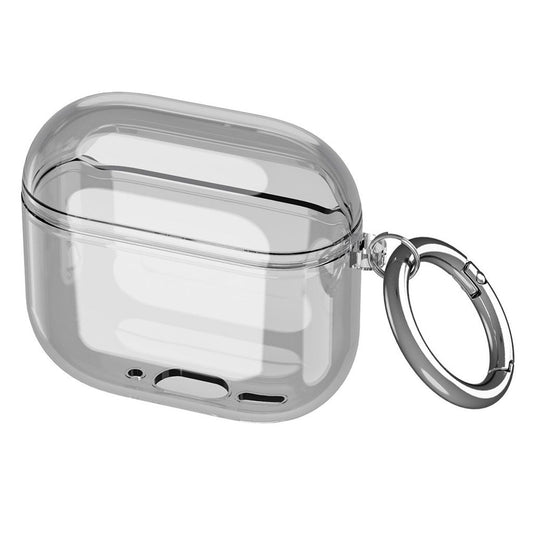 AirPods 4 Case with Hook - Transparent Black