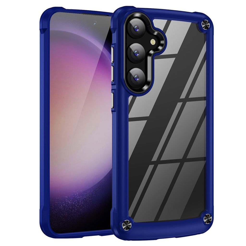 Samsung Galaxy S25 Plus 360 Protection skal – blå