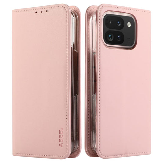 ABEEL Google Pixel 9 Pro Fold 5G plånboksfodral – rosa