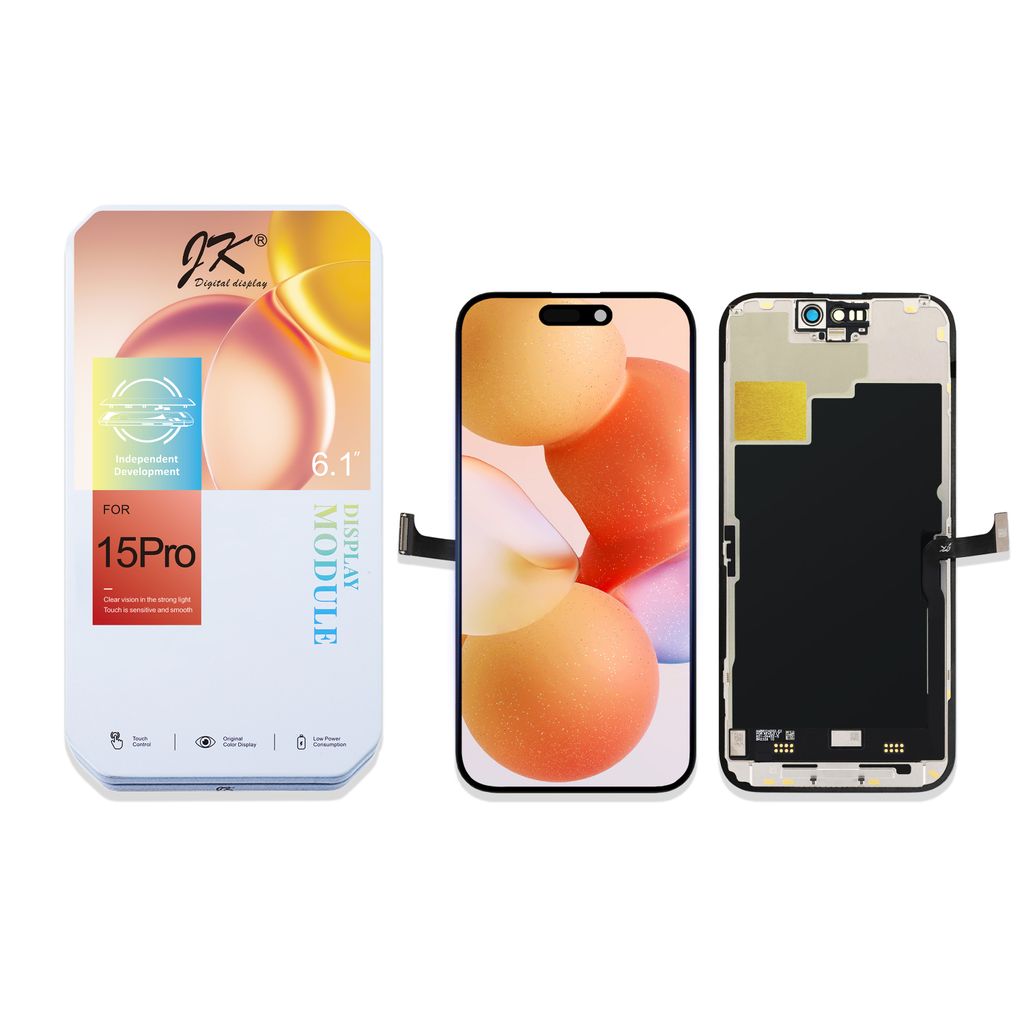 IPhone 15 Pro Incell LCD skärm reservdel – JK Premium FHD