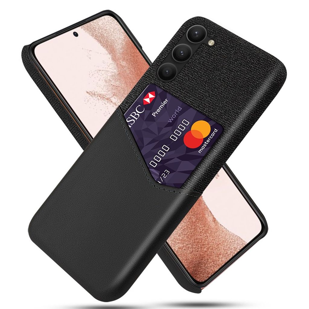 Samsung Galaxy S24 Case with card holder - Black
