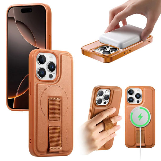 CASENO iPhone 15 Pro MagSafe Case - Brown