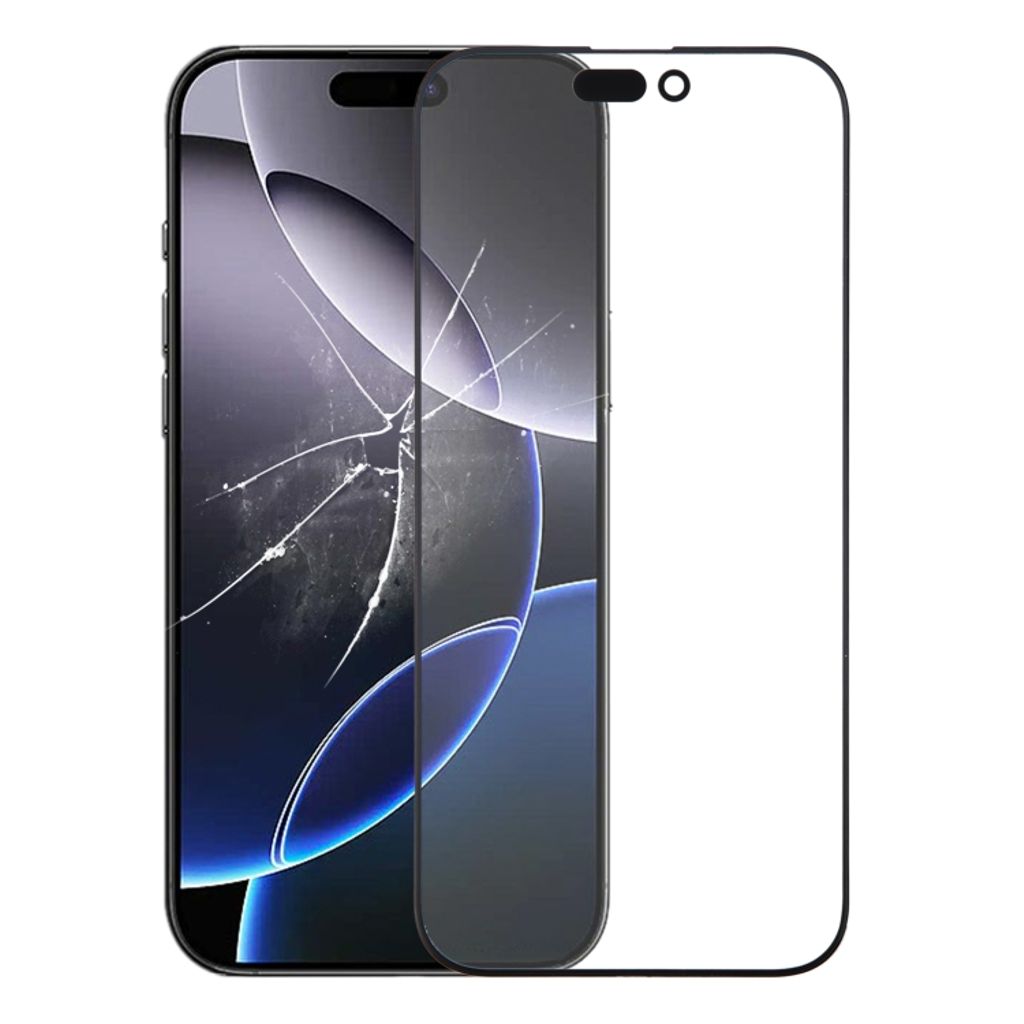 IPhone 16 Pro Max skärm outer glass with clear tejp/packning