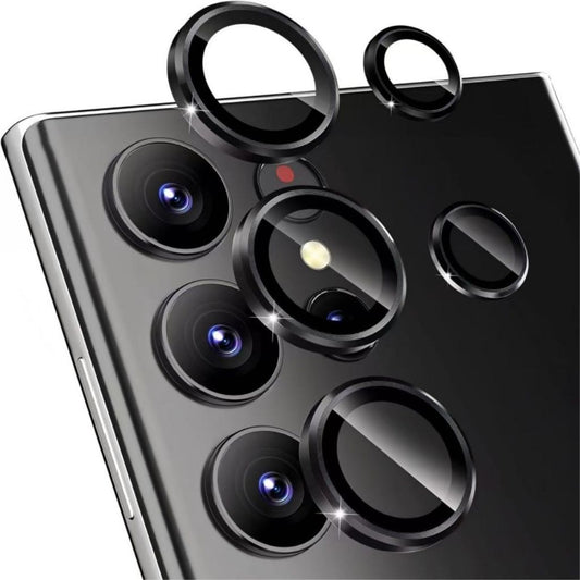 Samsung Galaxy S26 Ultra Camera Lens Protector härdat glas – svart