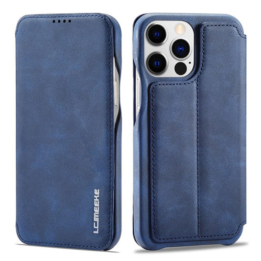 LC.IMEEKE iPhone 15 Pro Max fodral med stativ - blå