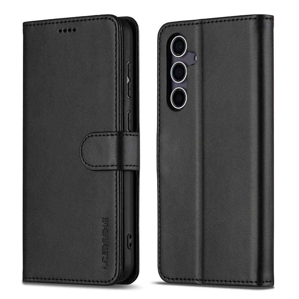 LC.IMEEKE Samsung Galaxy S26 Plus plånboksfodral – svart