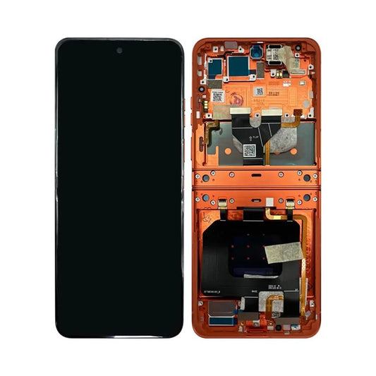 Motorola Razr 50 LCD-display Original – Spritz Orange