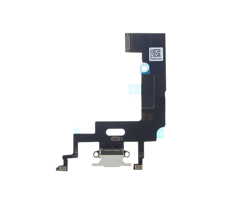 IPhone XR Charging Microfone flexkabel vit