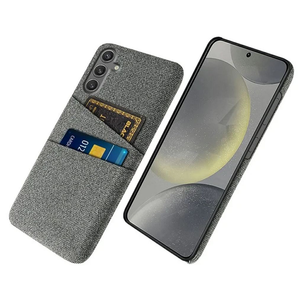 Samsung Galaxy S25 Case with Card Slots - Gray