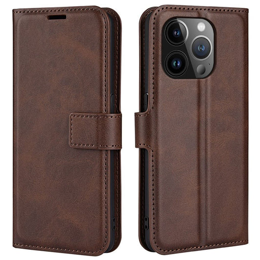 PU-Leather iPhone 15 Pro cover - Brown