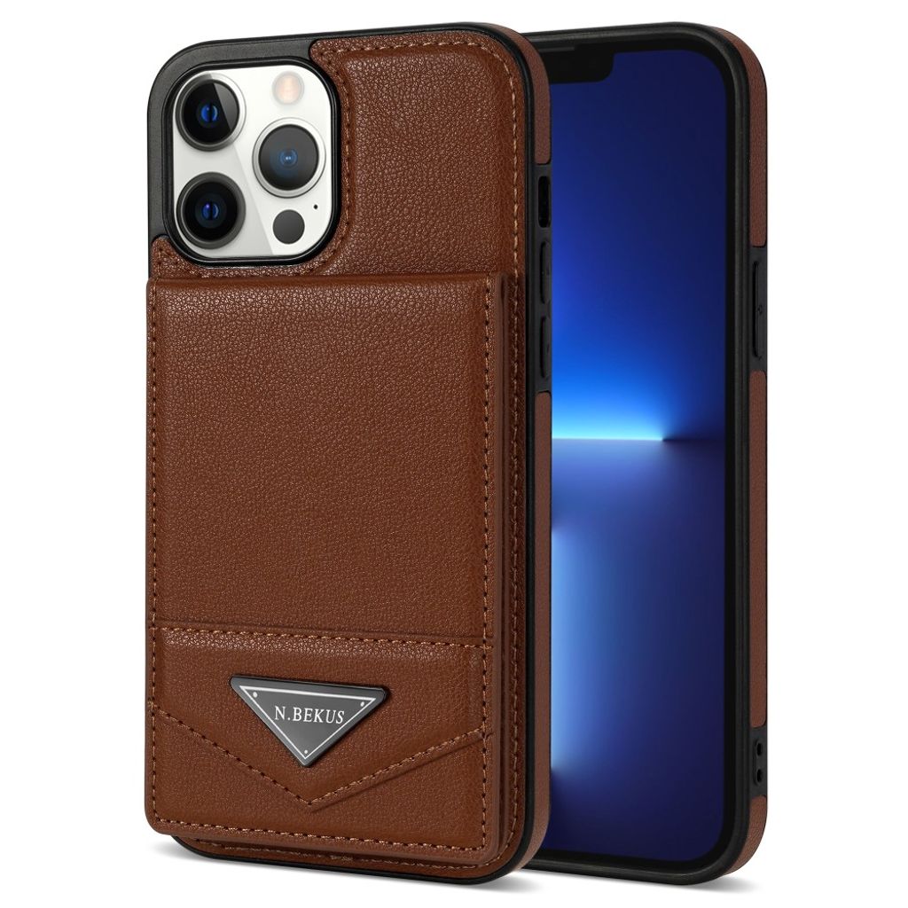 N.BEKUS iPhone 15 Pro Max Skal - Brown