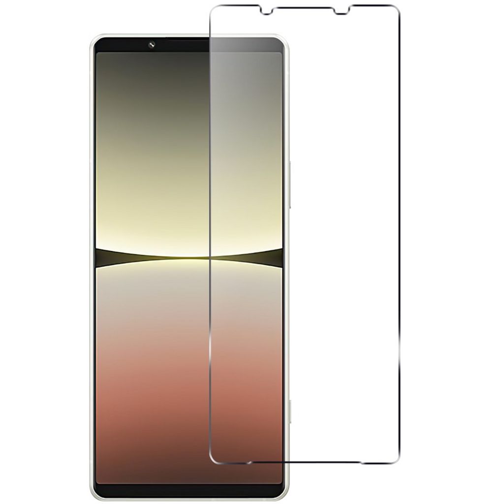 Sony Xperia 10 V härdat glas skärmskydd, 2.5D Arc Edge – Transparent
