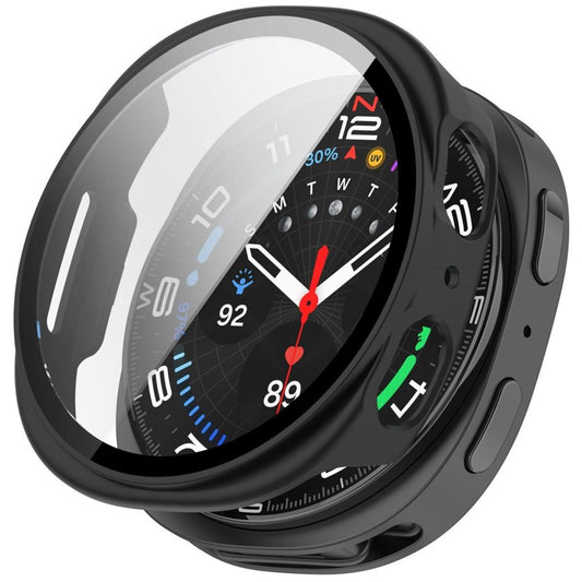 Samsung Galaxy Watch8 40mm Case with Screen Protector - Matte Black