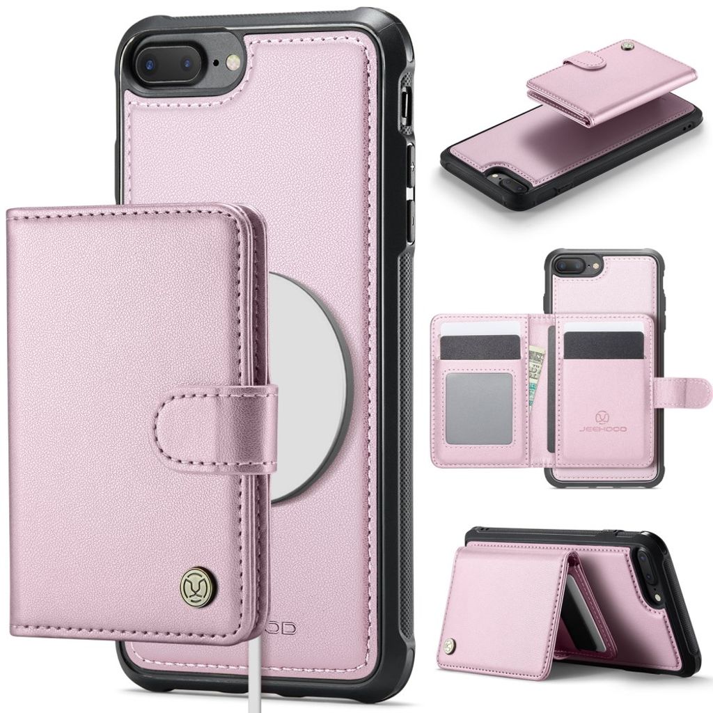 JEEHOOD iPhone 7 Plus / 8 Plus skal with MagSafe – rosa