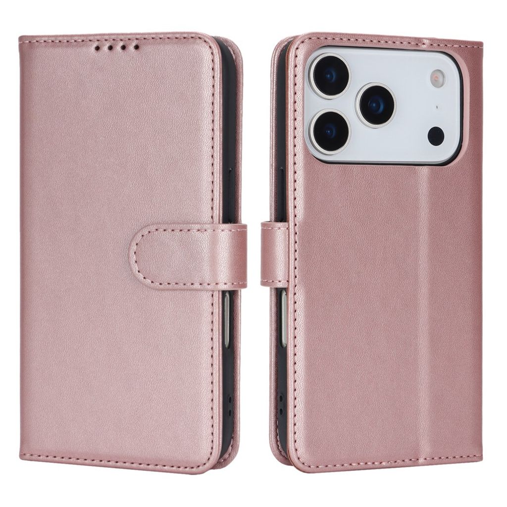 iPhone 17 Pro Fodral with Stand - Rose Gold