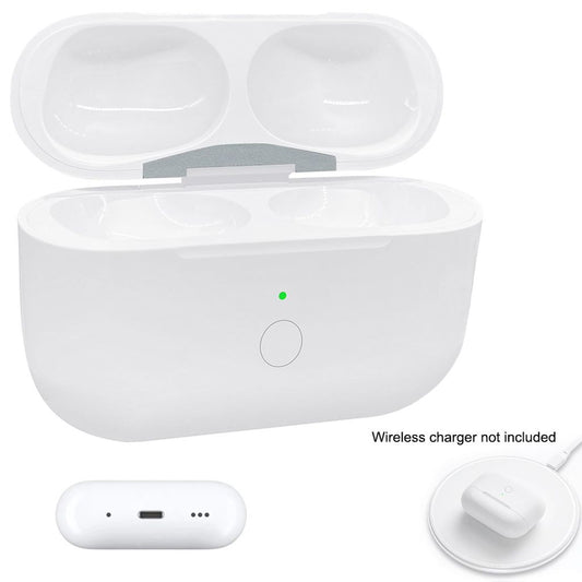 AirPods Pro 2/Pro Charging Case Lightning Port 680mAh Wireless Charging - White