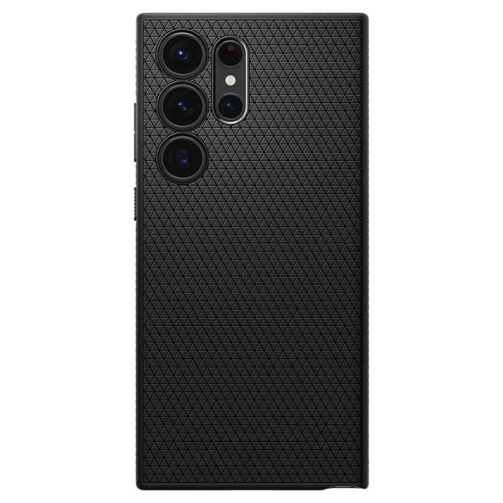 Spigen Samsung Galaxy S23 Ultra Liquid Air Case - Matt Svart