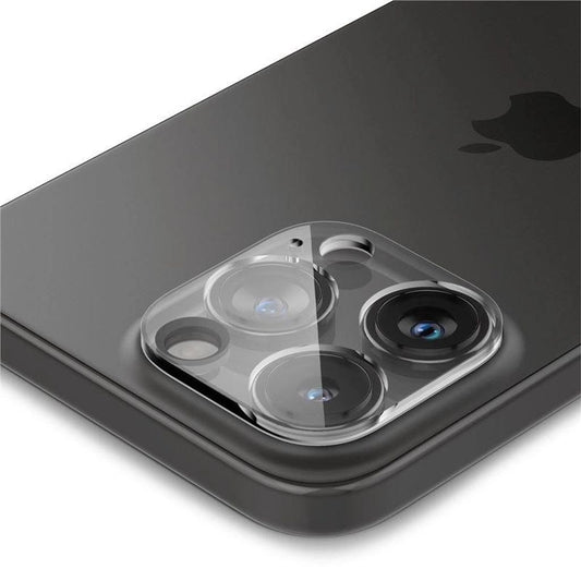 Spigen iPhone 14 Pro / 14 Pro Max / 15 Pro / 15 Pro Max Optik.Tr Ez Fit linsskydd, 2-pack