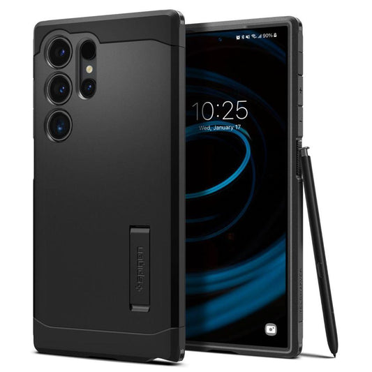 Spigen Tough Armor-skal skal för Samsung Galaxy S24 Ultra - svart