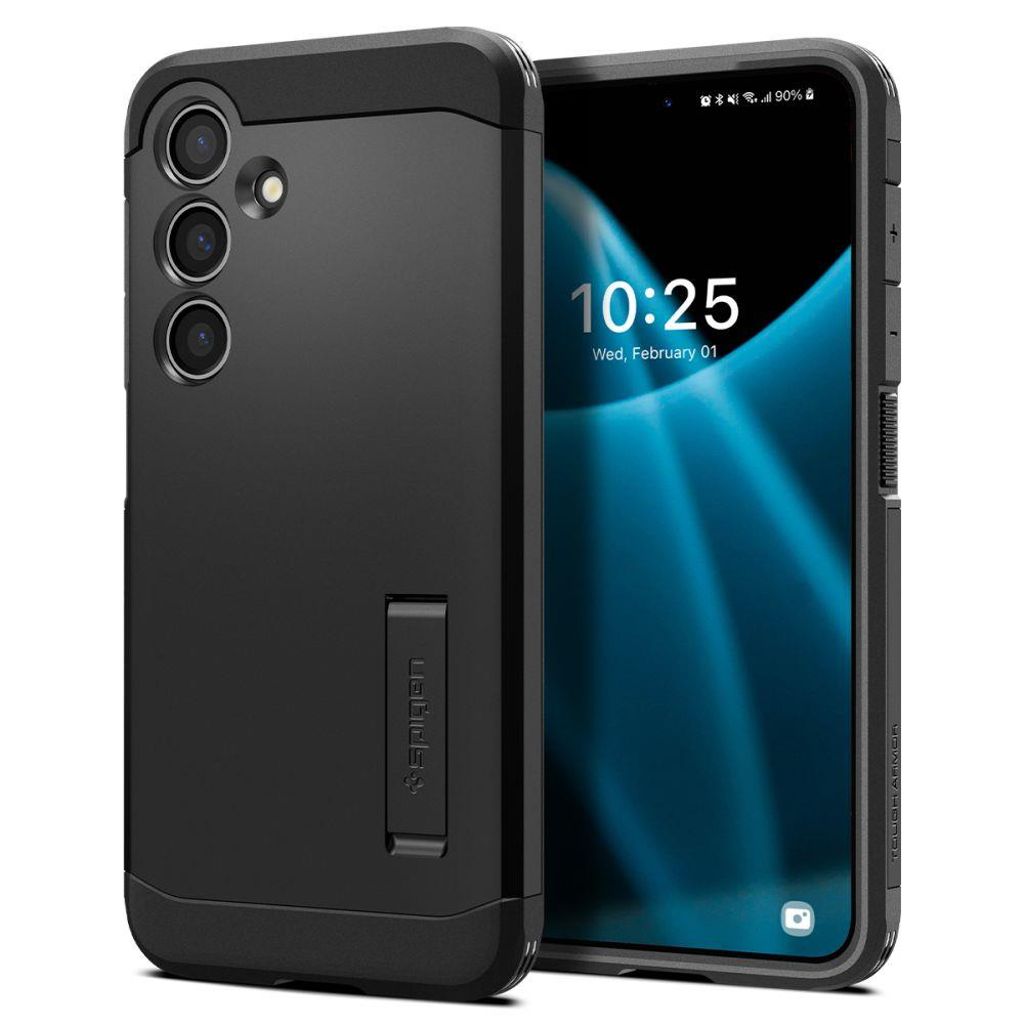 Spigen Tough Armor-skal skal för Samsung Galaxy S24 - svart
